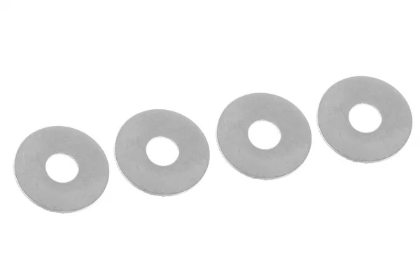Corally Diff. Shim Ring S - Steel - 5X15X0.4mm - 4 Pcs — image 1 of 2