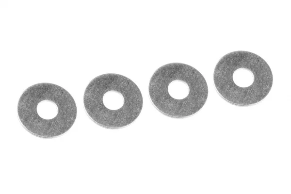 Corally Diff. Shim Ring S - Steel - 3X9X0.4mm - 4 Pcs — image 1 of 2
