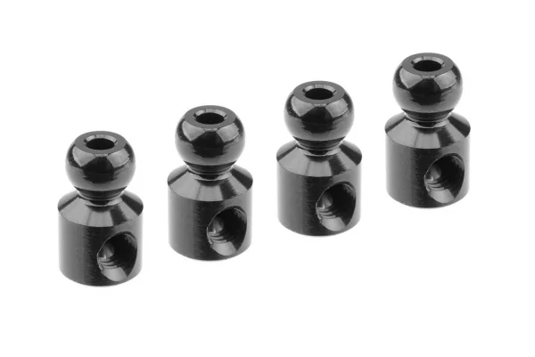 Corally Ball End 4.8mm - For Anti Roll Bar - Aluminium. - 4