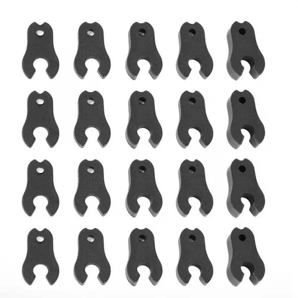 Corally Caster Clips Set - 1 To 4.5mm - 1 Set ** CLEARANCE **