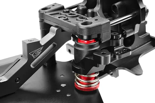 Corally Servo Saver Steering A Rm 7075 T6 Hard Anodised Black — image 7 of 8