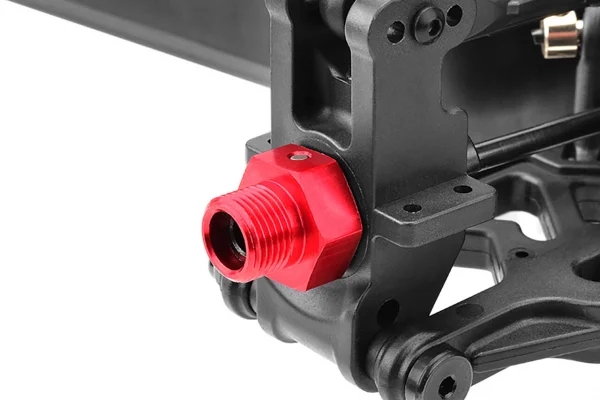 Corally Wheel Hex Adapter - Wide RTR - Aluminium - 2 Pcs &mdash; image 3 of 3