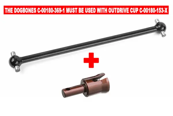 Corally Dogbones Short 2021 Rear Steel (2) — image 2 of 2