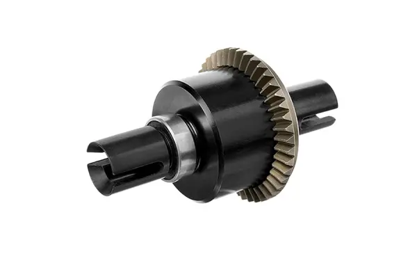 Corally Xtreme Diff Case 30mm Aluminium 7075 Hard Anodised Black Front &mdash; image 3 of 5