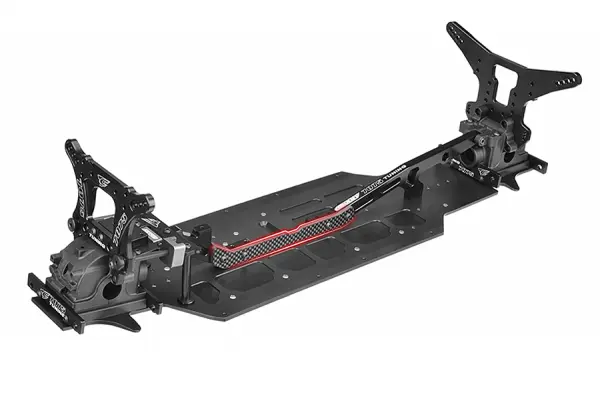 Corally Chassis Stiffener LWB Centre Graphite 3mm 1Pc — image 2 of 3
