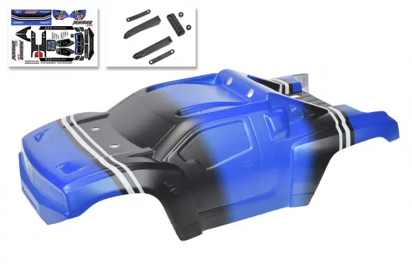 Corally Polycarbonate Body Punisher Xd Painted/Cut/Decals BL — image 2 of 2