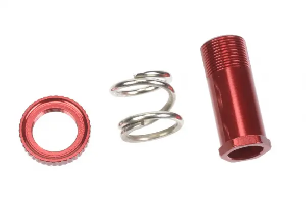 Corally Xd Servo Saver Tube + Nut + Spring - Aluminium — image 2 of 2