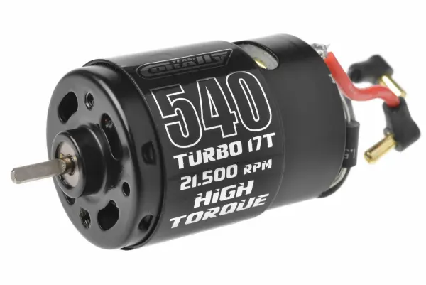 Corally Xd Turbo 540 Brushed Motor 17T 21.500 RPM — image 2 of 2