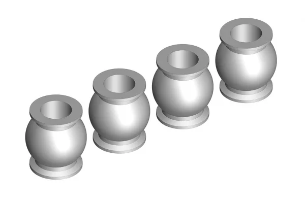 Corally Ball - 5.8mm - Steel - 4 Pcs — image 1 of 2