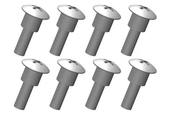 Corally Shoulder Screws - Steel - 8 Pcs — image 1 of 2