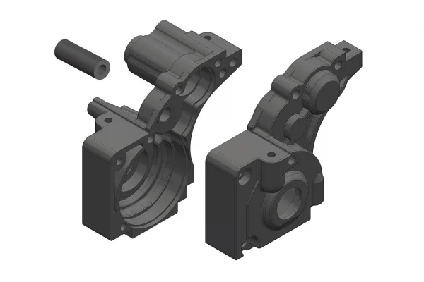 Corally Gearbox - L/R - Composite - 1 Set