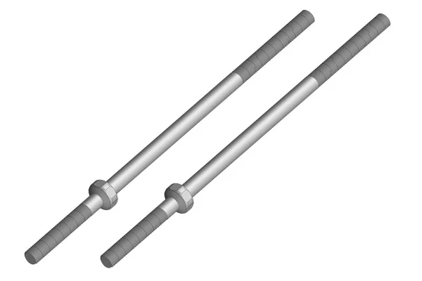 Corally Turnbuckle 80 mm - M3 - Steel - 2 Pcs — image 1 of 2