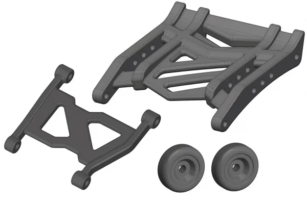 Corally Wheelie Bar - Composite - 1 Set — image 1 of 2