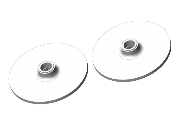 Corally Slipper Clutch Plate - Aluminium - 2 Pcs