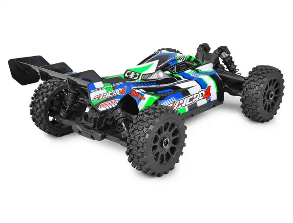 Corally Syncro-4 Brushless 4S Basher Buggy RTR - Green/Blue — image 15 of 20