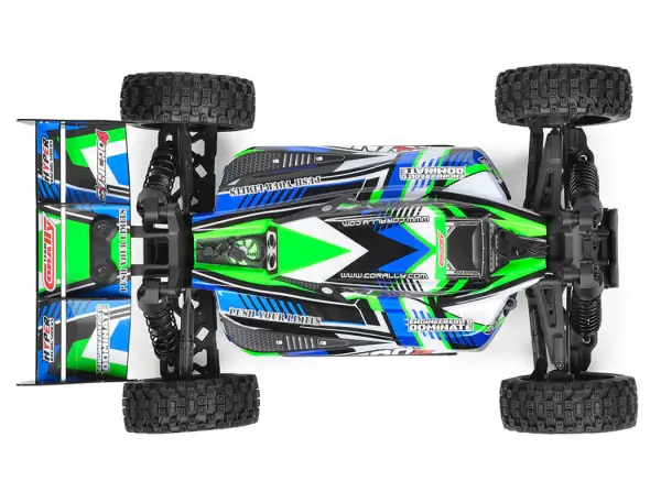 Corally Syncro-4 Brushless 4S Basher Buggy RTR - Green/Blue — image 18 of 20