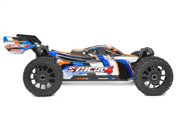 Corally Syncro-4 Brushless 4S Basher Buggy RTR - Orange/Blue — image 17 of 20