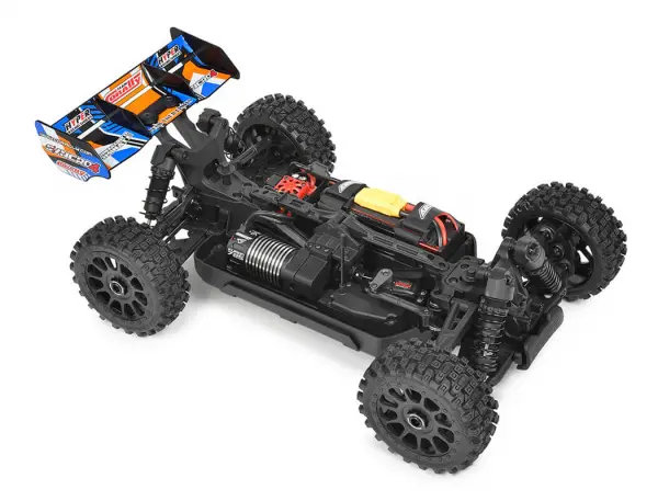 Corally Syncro-4 Brushless 4S Basher Buggy RTR - Orange/Blue — image 10 of 20