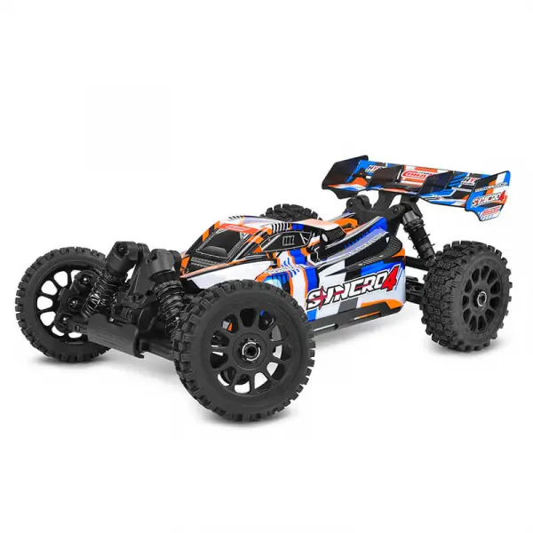 Corally Syncro-4 Brushless 4S Basher Buggy RTR - Orange/Blue — image 1 of 20