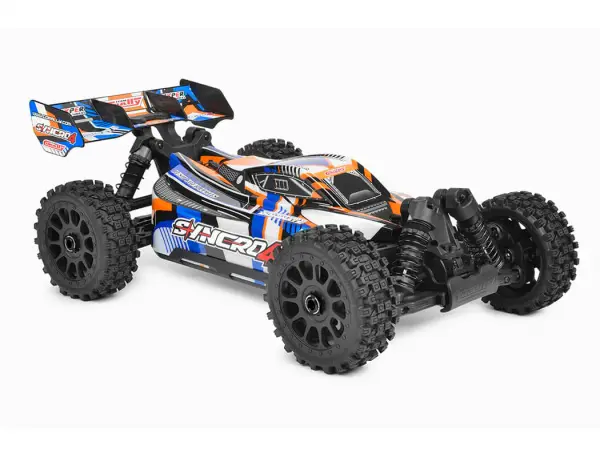 Corally Syncro-4 Brushless 4S Basher Buggy RTR - Orange/Blue — image 13 of 20