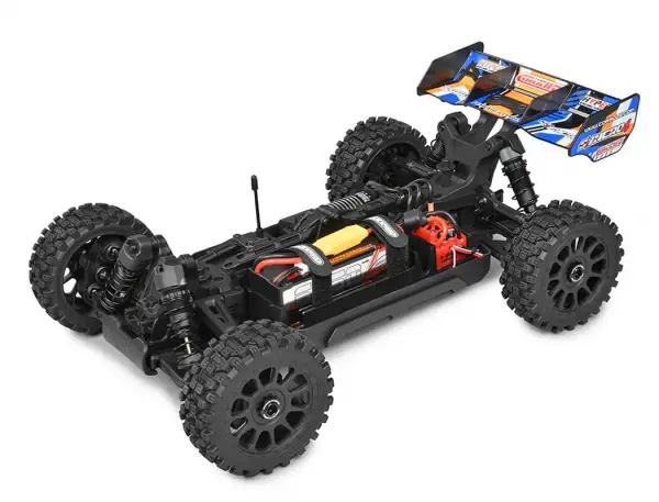 Corally Syncro-4 Brushless 4S Basher Buggy RTR - Orange/Blue — image 11 of 20