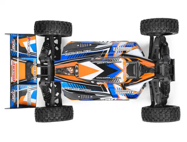 Corally Syncro-4 Brushless 4S Basher Buggy RTR - Orange/Blue — image 18 of 20