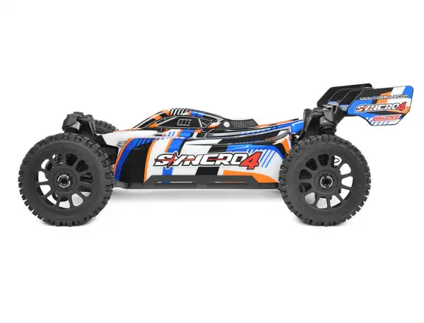 Corally Syncro-4 Brushless 4S Basher Buggy RTR - Orange/Blue — image 16 of 20