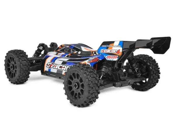 Corally Syncro-4 Brushless 4S Basher Buggy RTR - Orange/Blue — image 14 of 20
