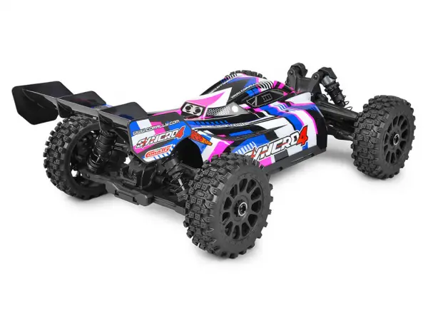 Corally Syncro-4 Brushless 4S Basher Buggy RTR - Pink/Blue — image 14 of 20