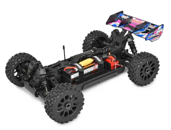 Corally Syncro-4 Brushless 4S Basher Buggy RTR - Pink/Blue — image 19 of 20