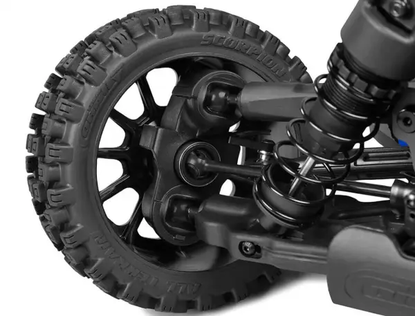 Corally Syncro-4 Brushless 4S Basher Buggy RTR - Green/Blue — image 4 of 20