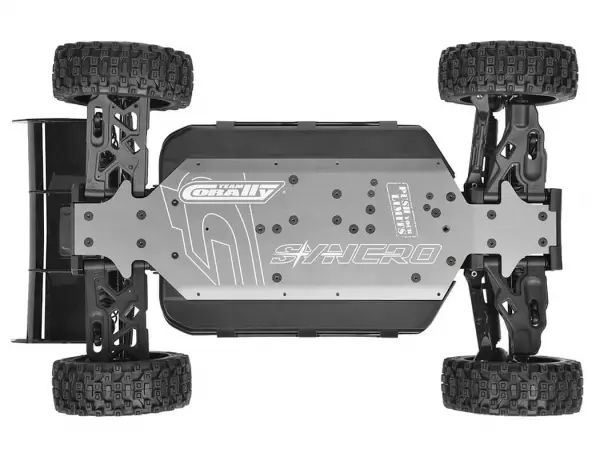 Corally Syncro-4 Brushless 4S Basher Buggy RTR - Green/Blue — image 3 of 20