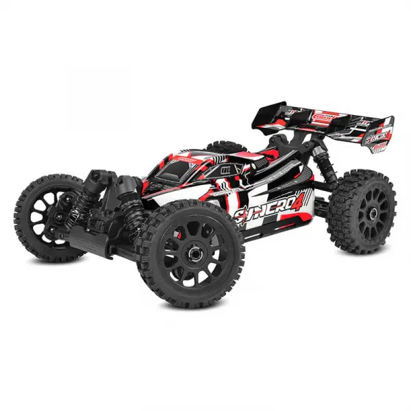 Corally Syncro-4 Brushless 4S Basher Buggy RTR - Red/Black — image 1 of 20