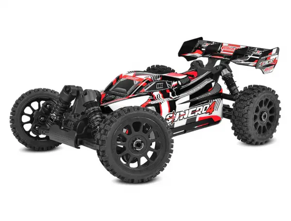 Corally Syncro-4 Brushless 4S Basher Buggy RTR - Red/Black — image 12 of 20