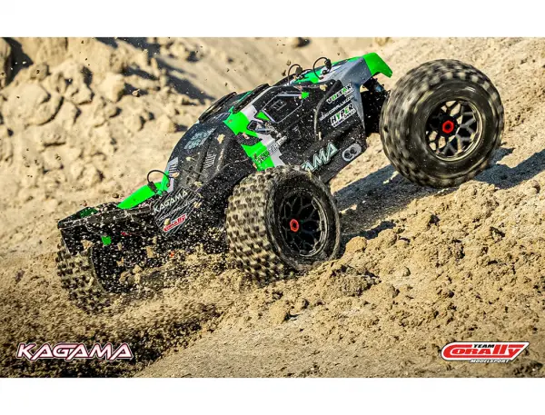 Corally Kagama XP 6S Roller Truck RTR - Green &mdash; image 8 of 20