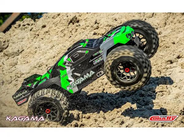 Corally Kagama XP 6S Roller Truck RTR - Green &mdash; image 6 of 20