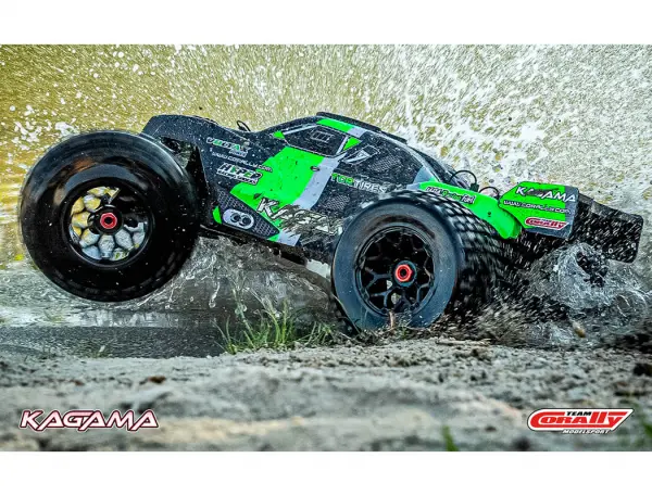 Corally Kagama XP 6S Roller Truck RTR - Green &mdash; image 9 of 20