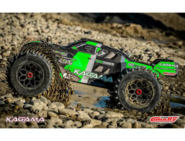 Corally Kagama XP 6S Roller Truck RTR - Green &mdash; image 5 of 20