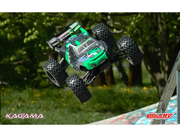Corally Kagama XP 6S Roller Truck RTR - Green &mdash; image 7 of 20