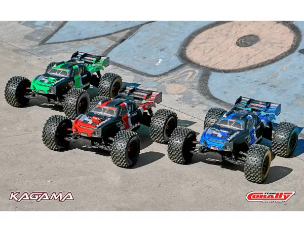 Corally Kagama XP 6S Roller Truck RTR - Red &mdash; image 4 of 20