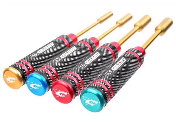 Corally Pro Nut Driver Set Ti Ni Coated 4.0/5.5/7.0/8.0mm — image 2 of 7