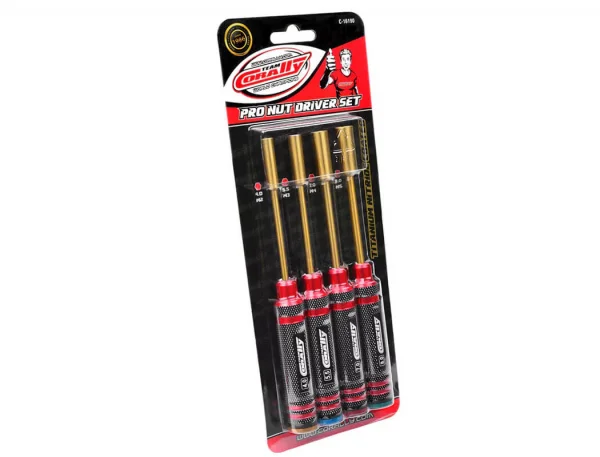 Corally Pro Nut Driver Set Ti Ni Coated 4.0/5.5/7.0/8.0mm — image 7 of 7