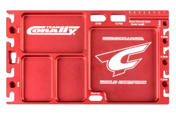 Corally Multi Purpose Ultra Tray - CNC Machined Aluminium - Red &mdash; image 12 of 12