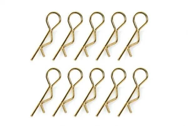 Corally Body Clips - 45 Bent - Medium - Gold - 10 PC — image 1 of 2