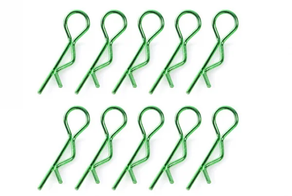 Corally Body Clips - 45 Bent - Large - Green - 10 PC — image 1 of 2