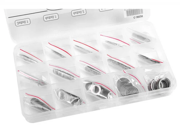 Corally Shim Ring Set Steel 15 Sizes 375Pcs — image 3 of 5