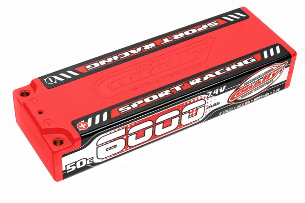 Corally Sport Racing 50 C Lipo Battery - 6000Mah - 7.4
