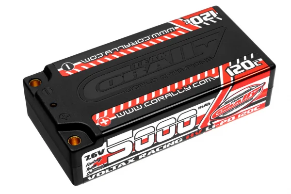 Corally Voltax 120C LiPo HV Battery - 5000 Mah - 7.6V — image 1 of 2