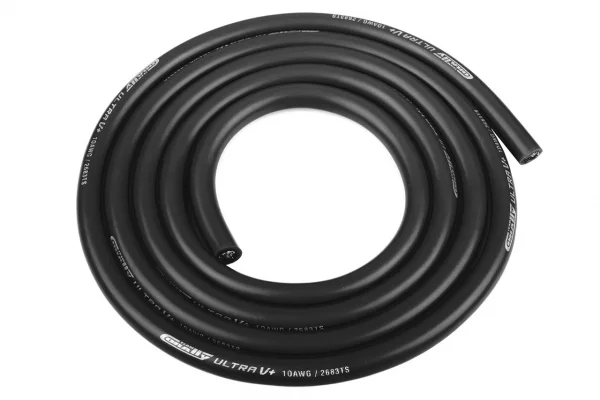 Corally Ultra V+ Silicone Wire - 10AWG - Black - 1M — image 1 of 2