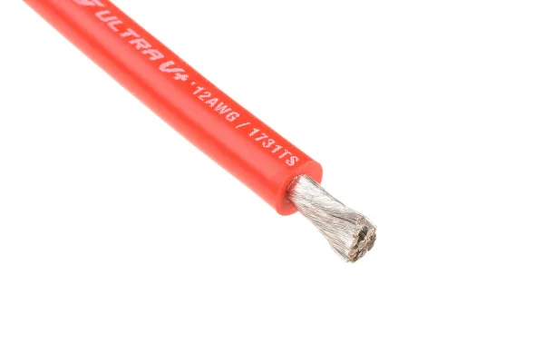Corally Ultra V+ Silicone Wire - 12AWG - Red - 1M — image 2 of 2